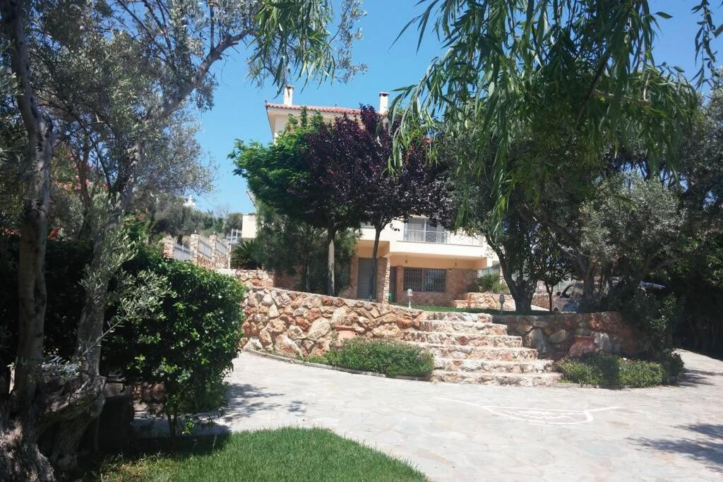 Seaside Villa Andronikos Amarynthos Exterior foto